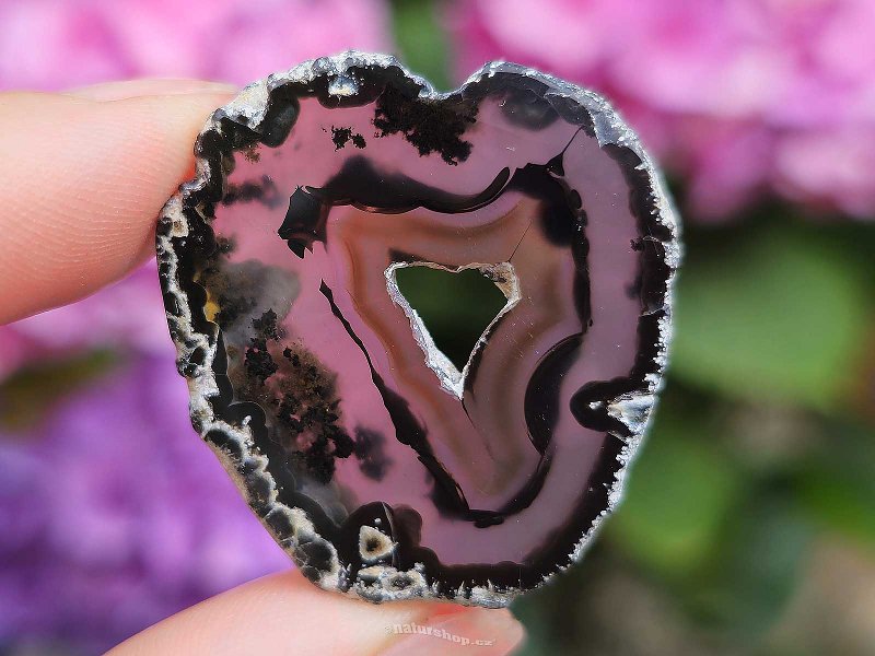 Agate slice from Brazil 6g