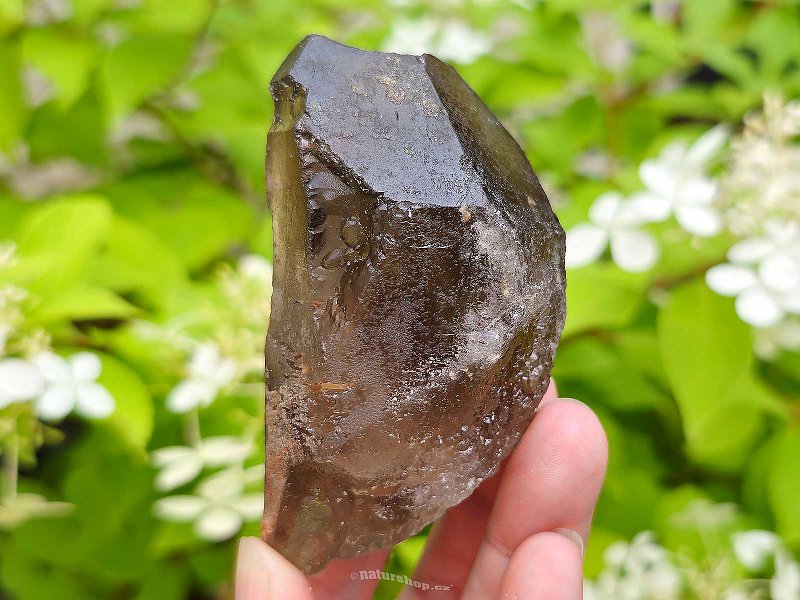 Natural brown crystal from Brazil 179g