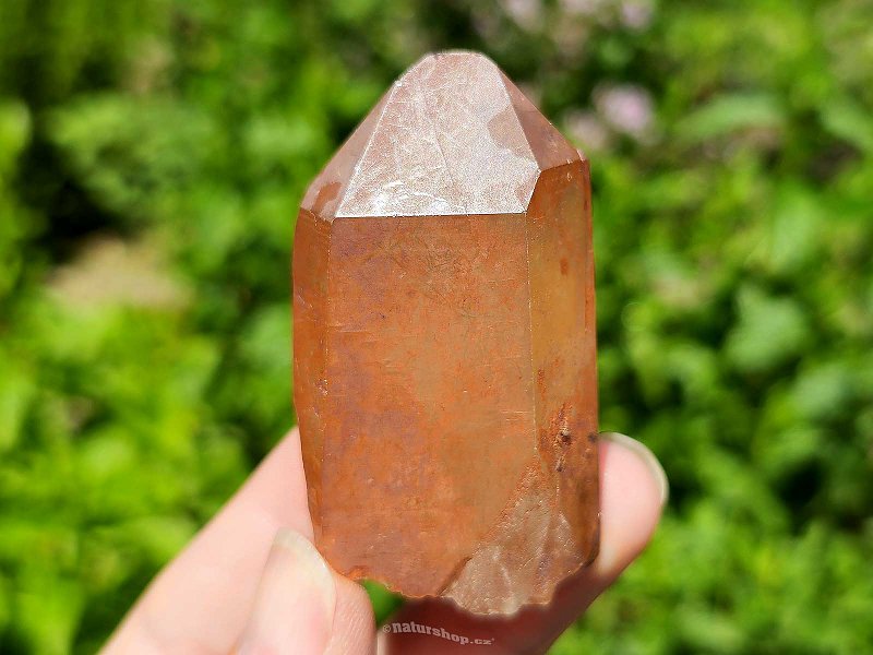 Přírodní krystal křišťál tangerine Brazílie 57g