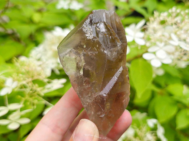 Natural brown crystal from Brazil 141g