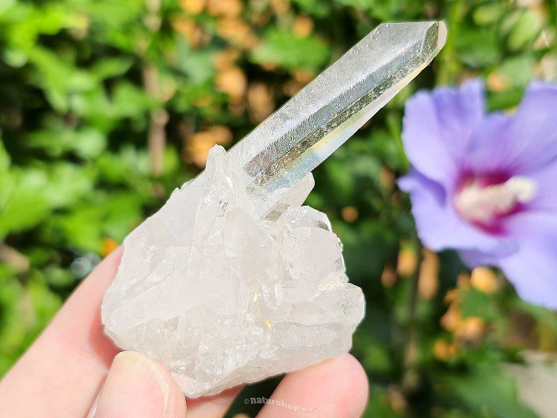 Křišťál surový srostlý krystal z Brazílie 59g