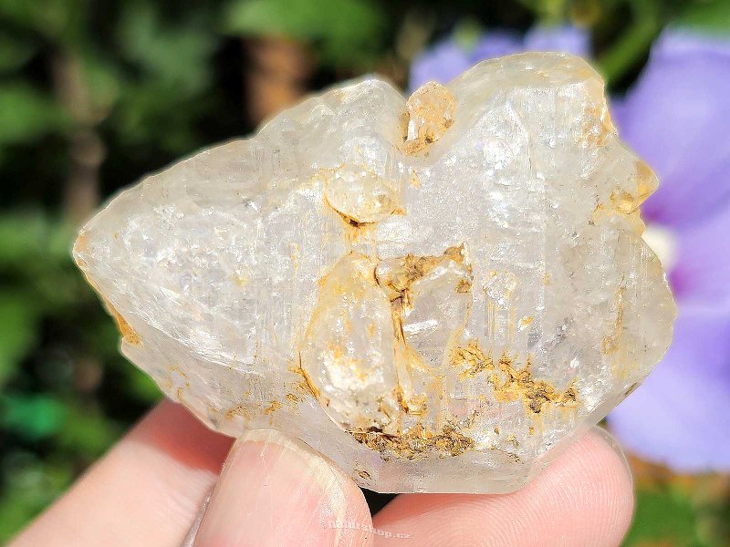 Křišťál window quartz krystal surový z Pakistánu 53g