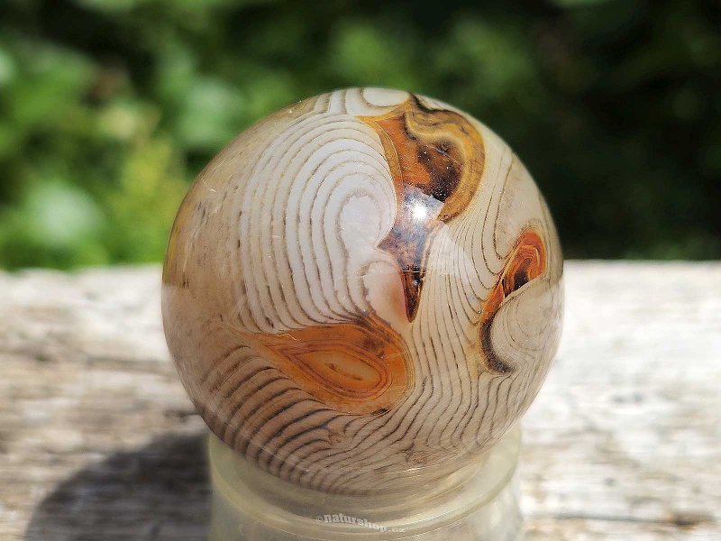 Agate sardonyx mini ball Ø 35mm (60g)