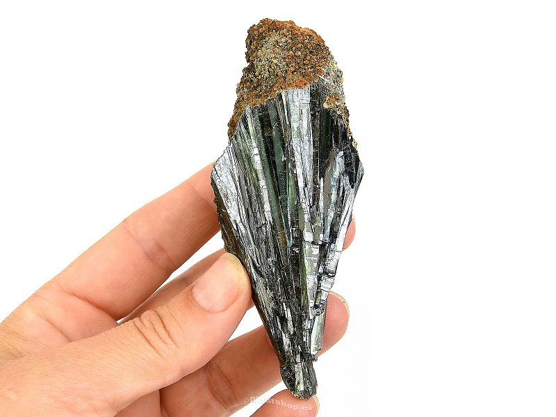 Vivianite crystal in rock 108g from Brazil