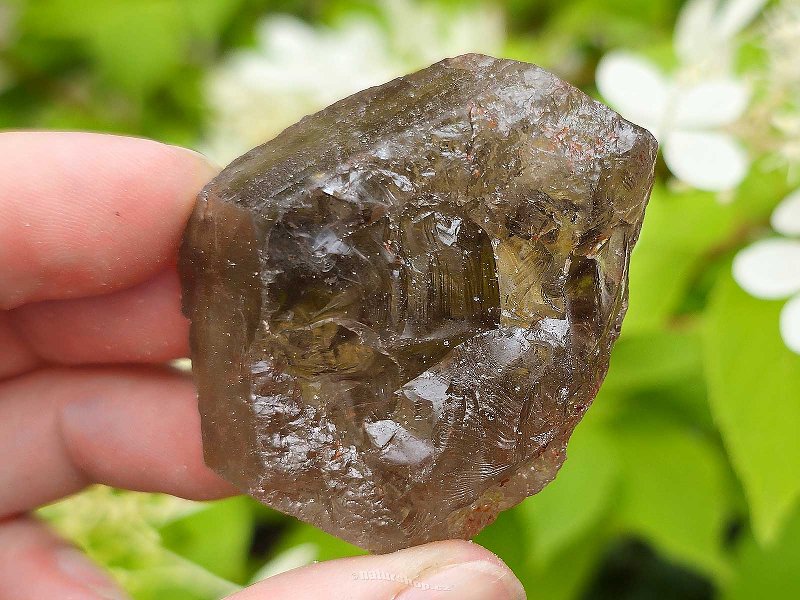 Natural brown crystal from Brazil 76g