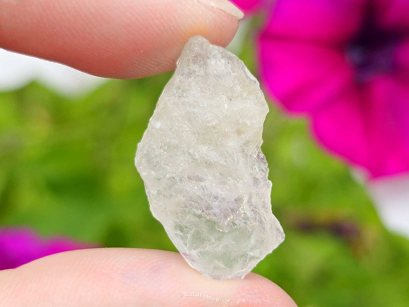 Akvamarín surový krystal Brazílie 2,7g