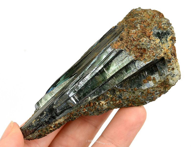 Vivianite crystal in rock 137g from Brazil