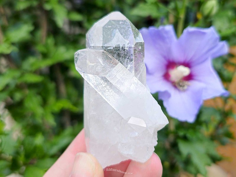 Křišťál surový srostlý krystal z Brazílie 84g