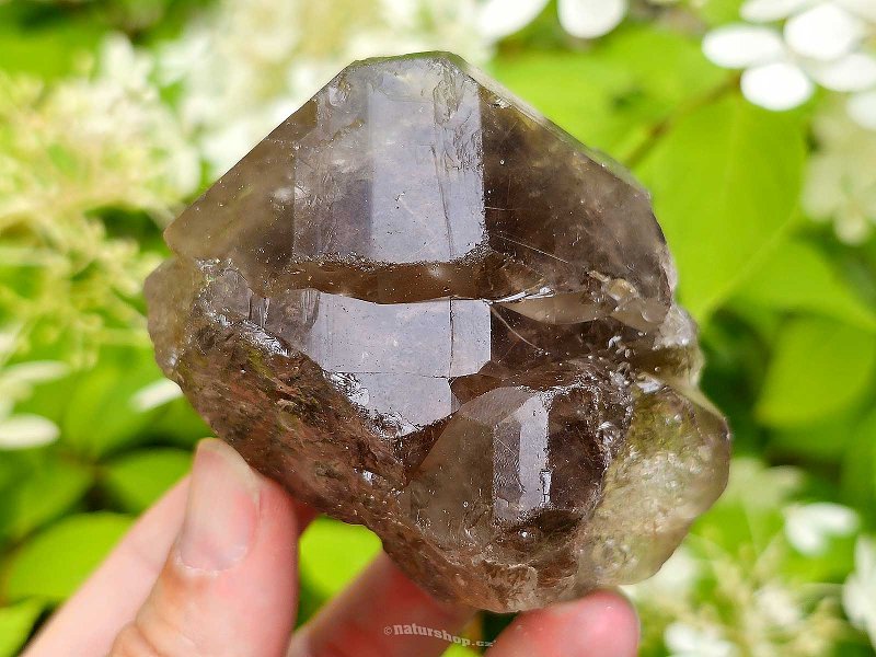 Natural brown crystal from Brazil 253g