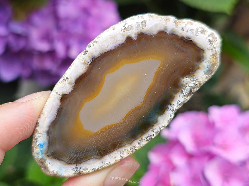 Agate slice from Brazil 24g