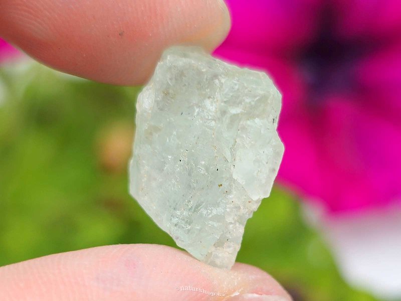 Akvamarín surový krystal Brazílie 2,8g