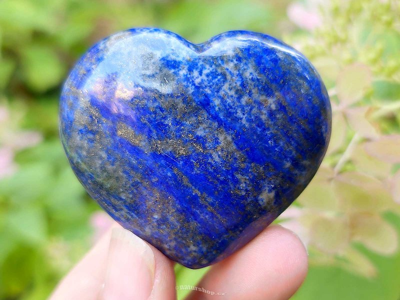 Lapis lazuli srdce 78g (Pákistán)