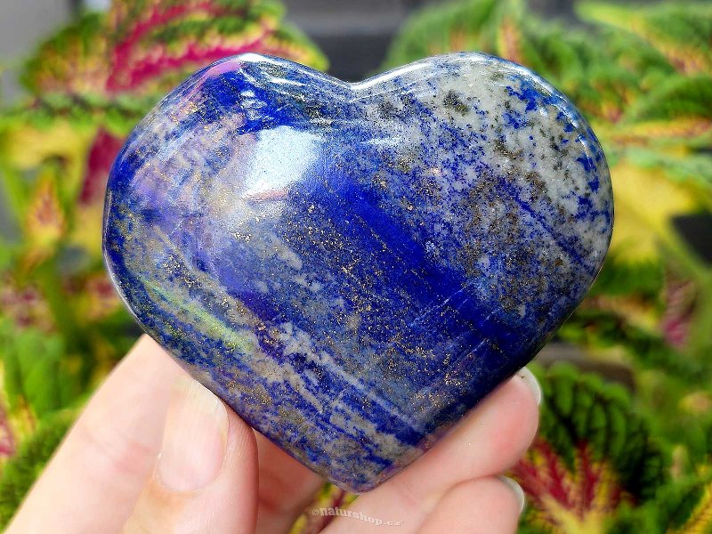 Lapis lazuli srdce 230g (Pákistán)