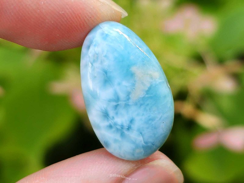 Larimar polished stone Dominican Republic 5.3g