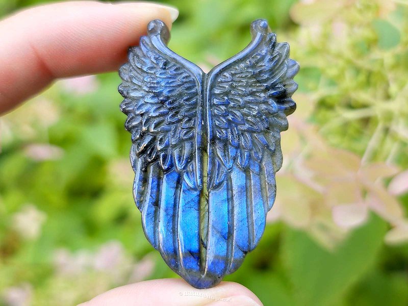 Labradorite muggle angel wings 13.8g