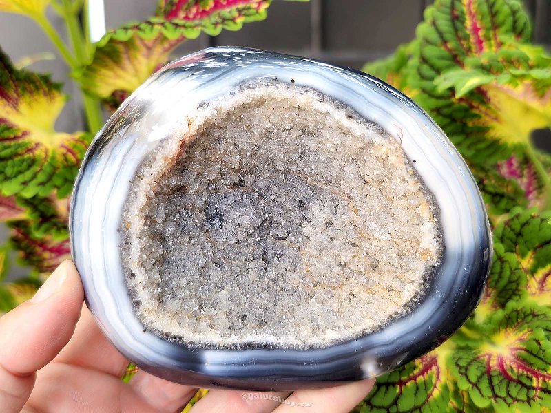 Agate geode (Brazil) 468g