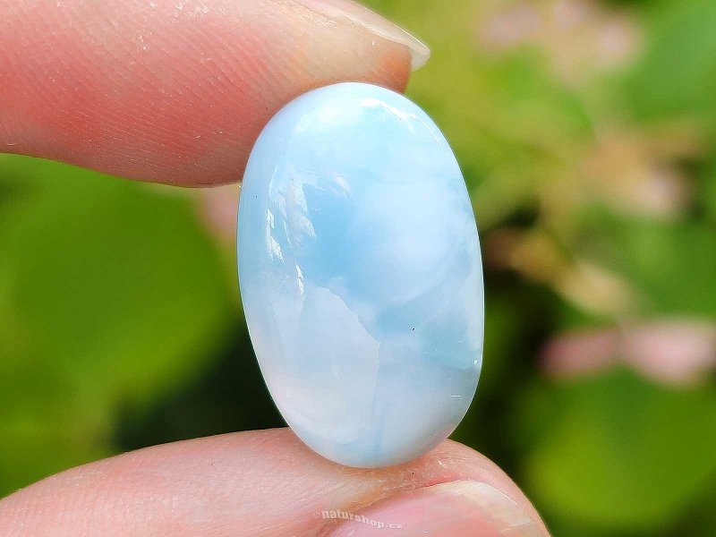 Larimar polished stone Dominican Republic 3.9g