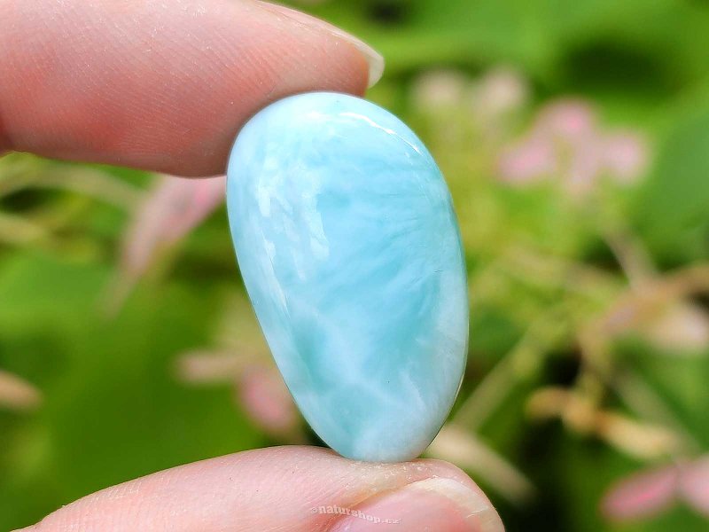 Larimar polished stone Dominican Republic 6.3g