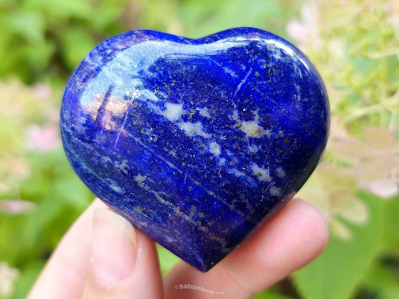 Lapis lazuli srdce 110g (Pákistán)