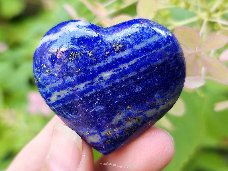 Lapis lazuli srdce 67g (Pákistán)