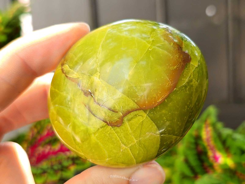 Opal green stone from Madagascar 112g