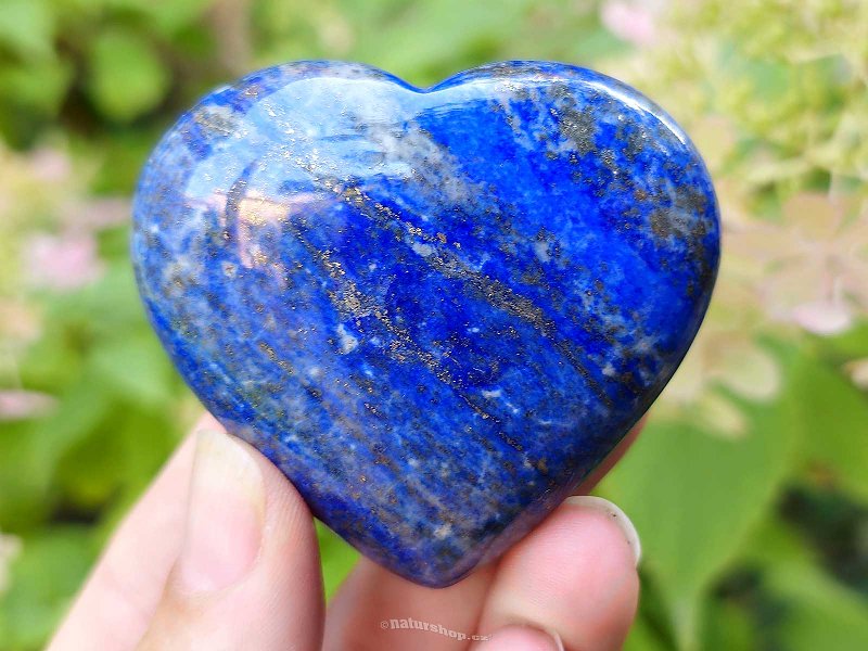 Lapis lazuli srdce 131g (Pákistán)