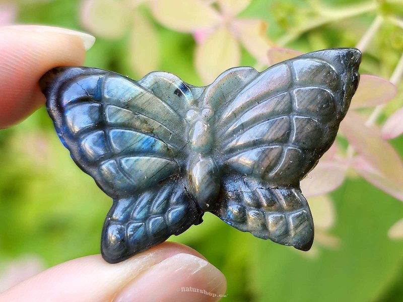 Labradorite muggle butterfly 11.0g