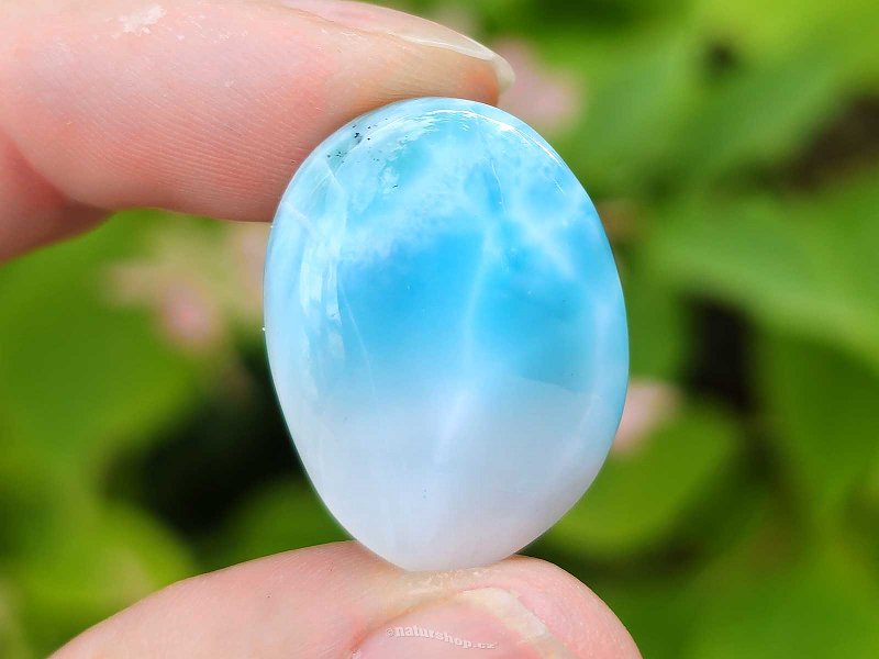 Larimar polished stone Dominican Republic 6.9g