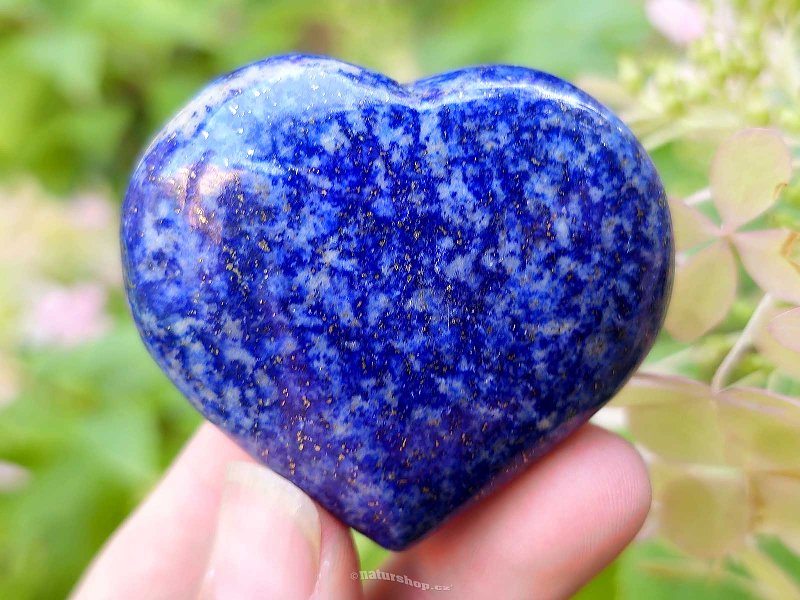 Lapis lazuli srdce 90g (Pákistán)