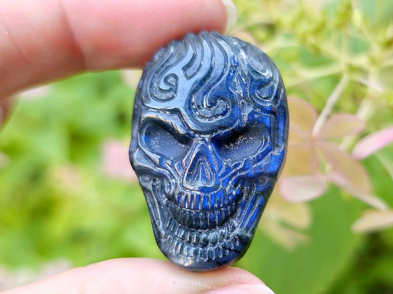 Labradorite muggle skull 16.8g