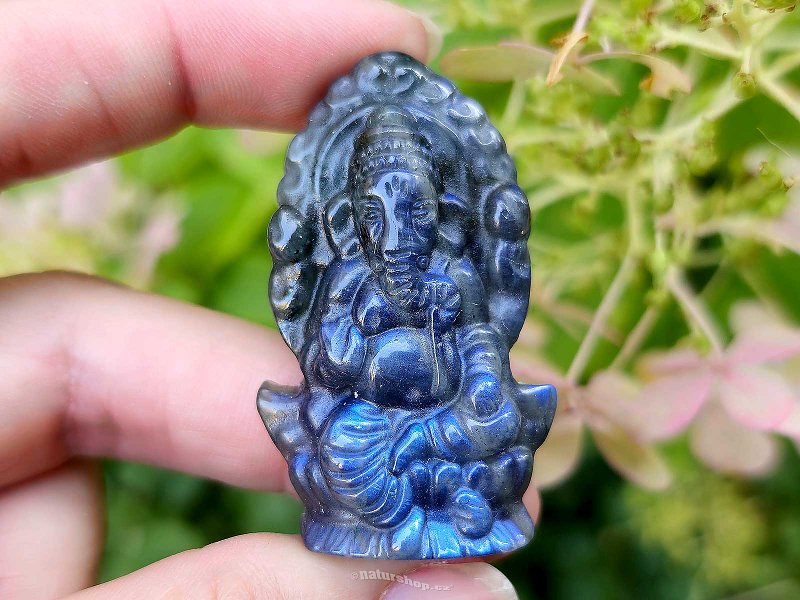 Labradorite muggle Ganesha 24.1g