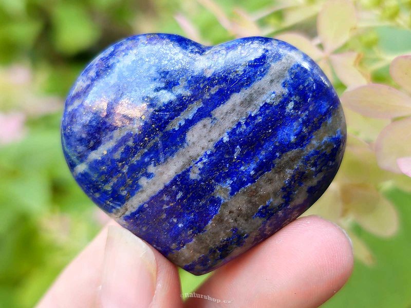 Lapis lazuli srdce 62g (Pákistán)