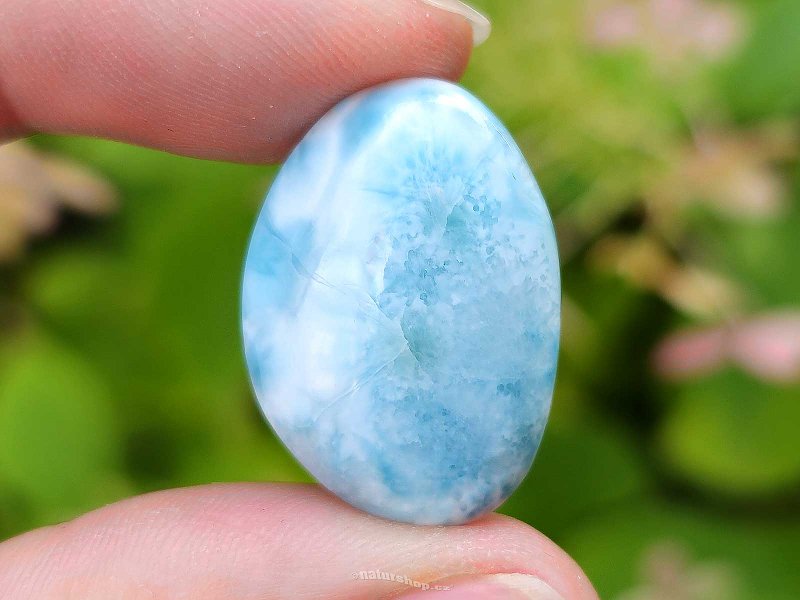 Larimar polished stone Dominican Republic 6.7g