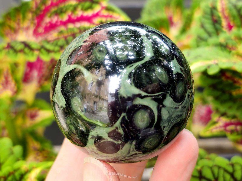 Kambaba jasper ball Ø 55mm from Madagascar