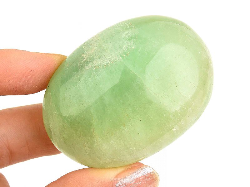 Green fluorite stone 123g from Madagascar