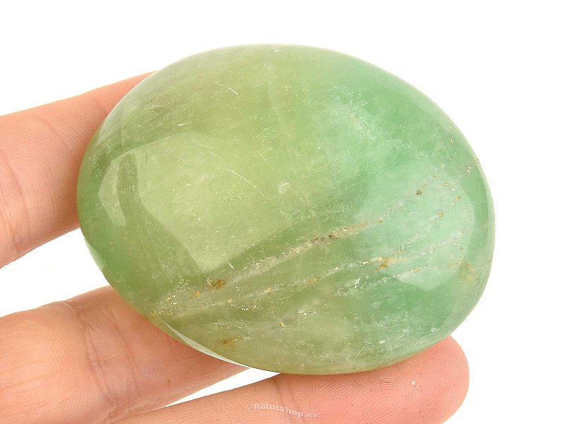 Green fluorite stone (123g) from Madagascar