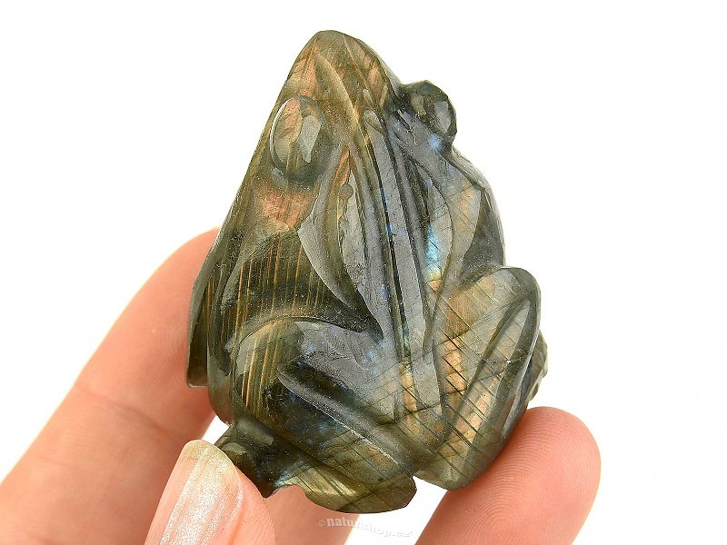 Labradorite frog 72g