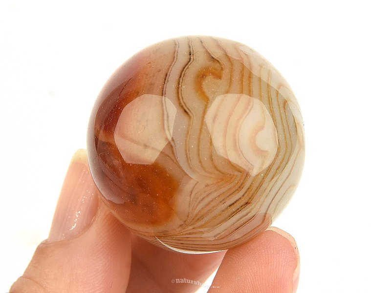 Ball agate sardonyx ball Ø 34mm