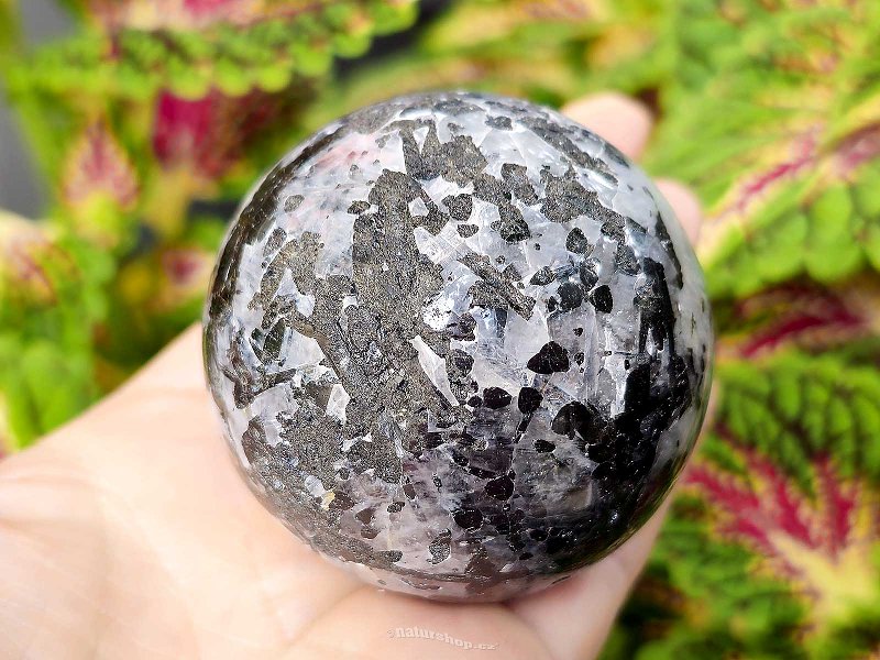 Quartz with tourmaline ball Ø 58mm