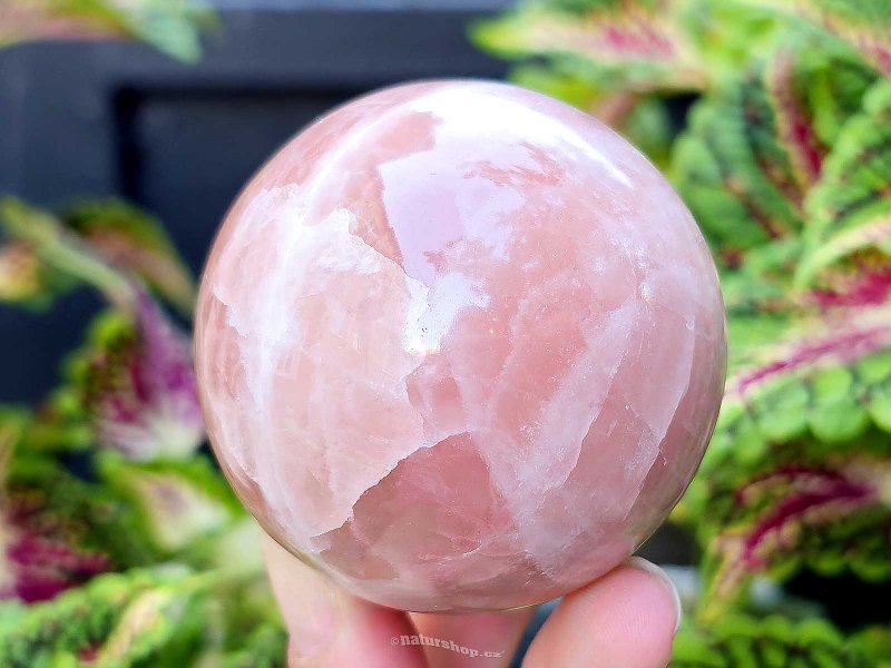 Ball calcite pink Ø61mm 344g Pakistan