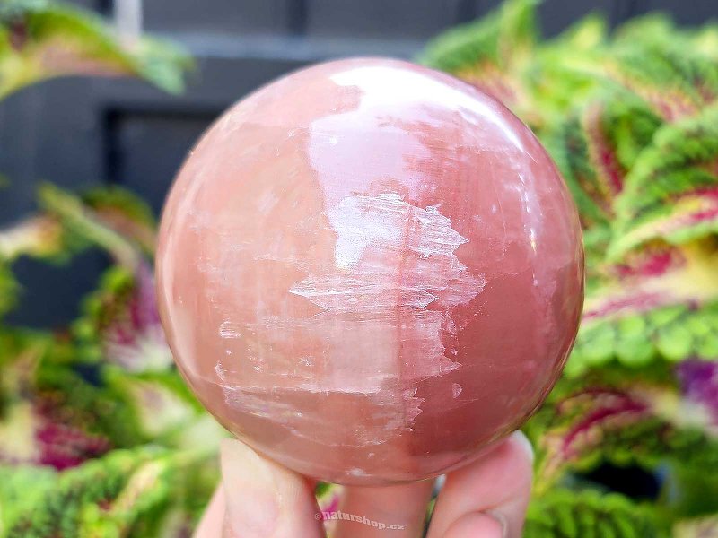 Ball calcite pink Ø67mm 481g Pakistan