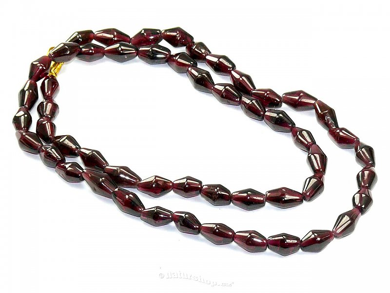 Garnet necklace Almadin 44 cm type 417