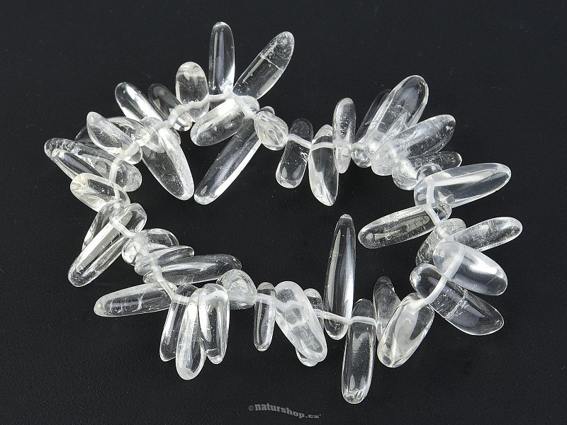 Bracelet crystal rods