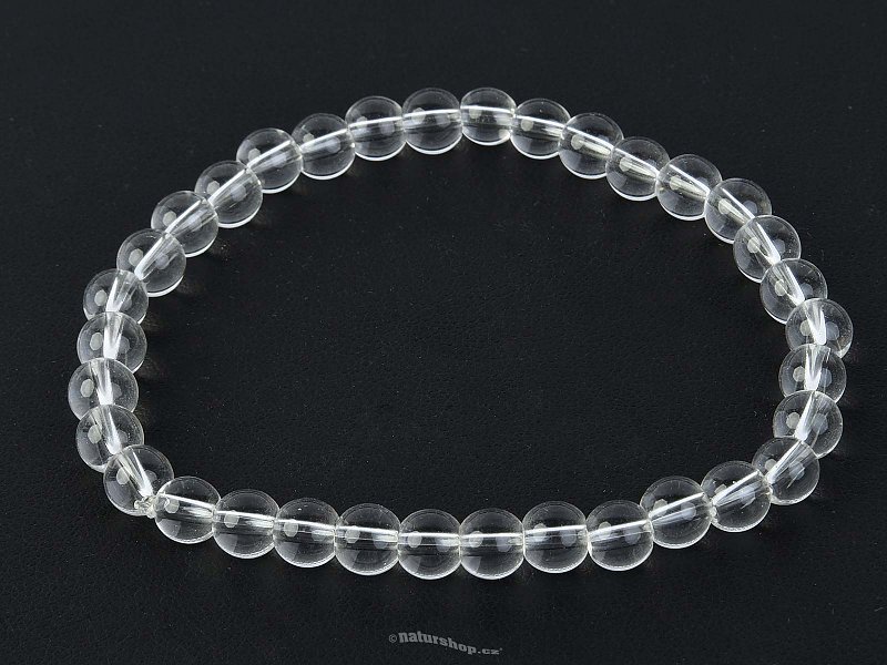 Crystal Beads Bracelet 6 mm
