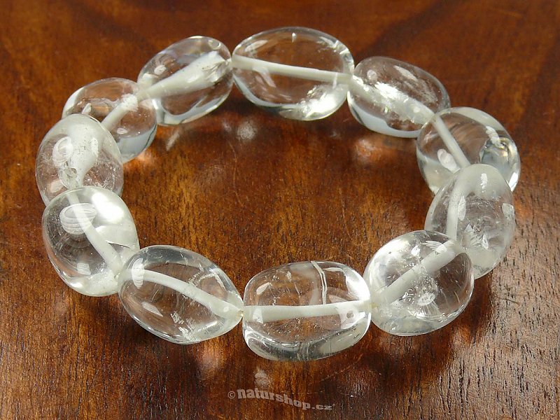 Crystal bracelet clear tromle