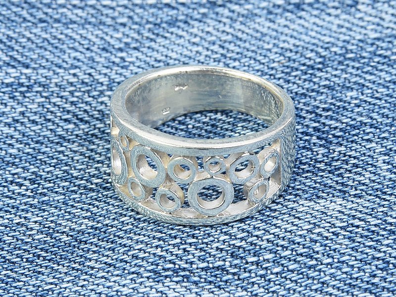 Stříbrný prsten pro ženy Ag 925/1000 4,9g