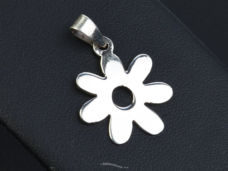 Silver flower pendant Ag 925/1000