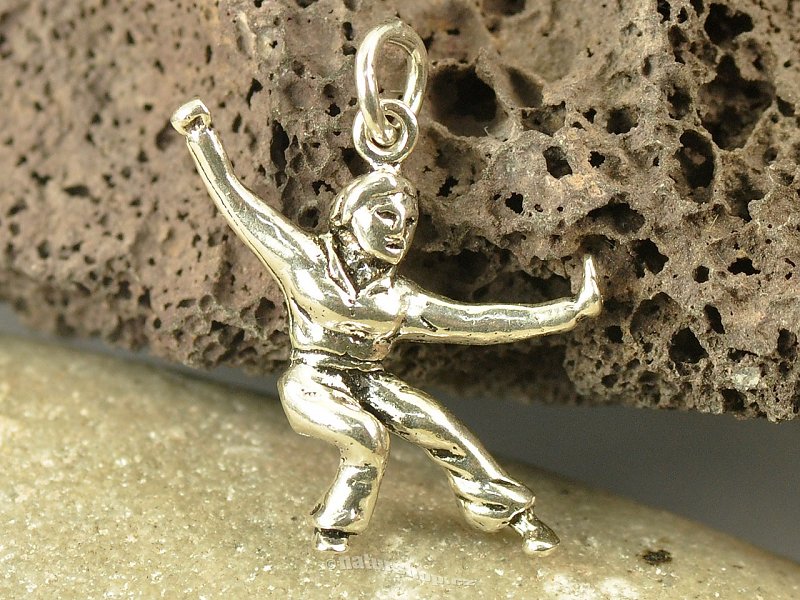 Silver pendant dancer Ag 925/1000 3.2 grams