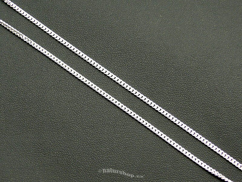 Dlouhý stříbrný řetízek 60cm Ag 925/1000 cca 5.8g