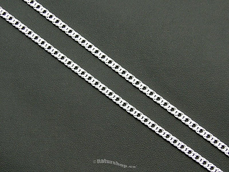 Stříbrný řetízek dlouhý 60cm Ag 925/1000 cca 14,6g